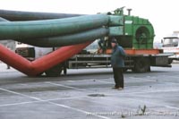 BH7 being moved to The Hovercraft Museum